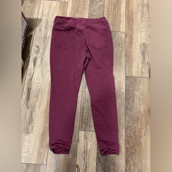 Maroon skinny jeans - Picture 4 of 4